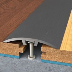 Profilteam Prechodová lišta Titan brúsený - Lišta 900x30 mm