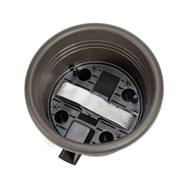 Plastia Samozavlažovací kvetináč Narza pr. 40cm, antracit, pr. 40 cm