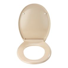 Svetloružové WC sedadlo s jednoduchým zatváraním Wenko Premium Ottana, 45,2 × 37,6 cm