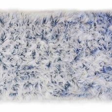 Kontrast Kusový koberec s vysokým vlasom OMBRE 120 x 160 cm - modrý