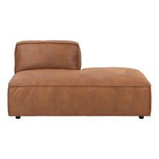 Koňakovohnedý modul pohovky (ľavý roh) Fairfield Kentucky – Bonami Selection