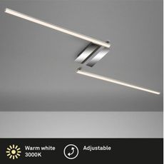 Briloner 3500-018 - LED Prisadený luster STAFF 2xLED/6W/230V