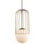 ITALUX MDM-3940/1 GD - Luster na lanku MATTY 1xE27/40W/230V pr. 20 cm zlatá