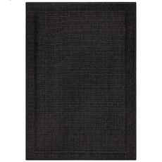 Flair Rugs koberce AKCIA: 133x170 cm Kusový koberec Aruba Alfresco Weave Charcoal – na von aj na doma - 133x170 cm