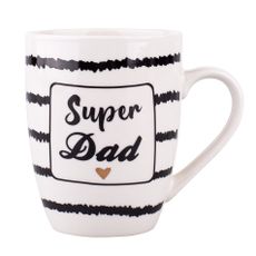 Altom Porcelánový hrnček Super dad, 300 ml