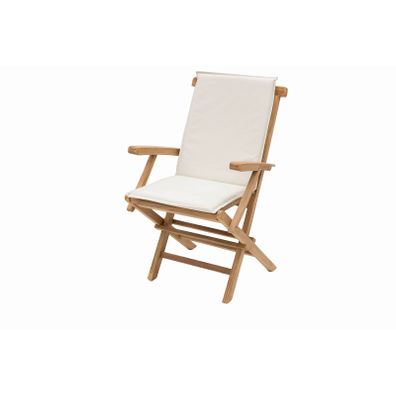 Deokork Záhradná teaková zostava IVORY BALCONY II. 1+2 (ZADARMO podušky)
