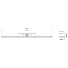 Globo 41509-12 - LED Kúpeľňové stropné svietidlo BURGOS LED/12W/230V IP44