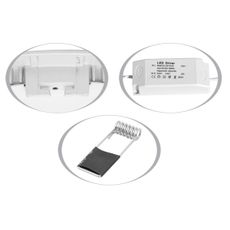 LED podhľadové svietidlo LADA LED/18W/230V 4100K IP44