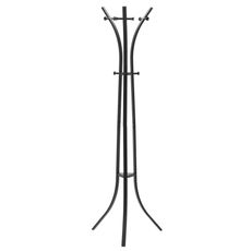 Aldotrade Stojan na vešáky HEMDE 184 cm, čierna