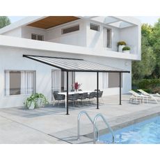 Sierra 5400 šedá 3 x 5,46 - hliníková (montovaná) pergola