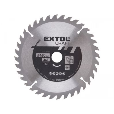 Kotúč pílový s SK plátkami, 160x1,4x20mm, 36T