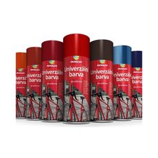 Primalex Univerzálna farba v spreji RAL 9005 čierna matná 400 ml