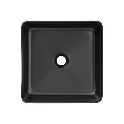 COMAD UM-6276 SLIM 40 BLACK DP - Umývadlo SLIM 37x37 cm matná čierna