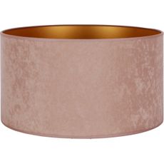 Duolla - Tienidlo univerzálne VELVET E27 pr. 35 cm ružová/zlatá
