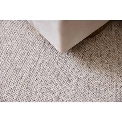 Diamond Carpets India , Ručne viazaný kusový koberec Salt DE 4061, 200x290, biela, obývacia izba
