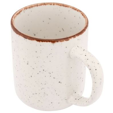 Altom Porcelánový hrnček Reactive Ivory, 400 ml
