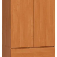 Ak furniture Šatníková skriňa Star 90 cm jelša