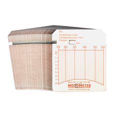 Záznamové karty MOTOMETER 10-60 bar
