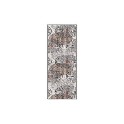 Sivý prateľný koberec behúň 58x190 cm – Oyo Concept
