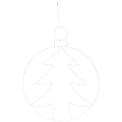 Vianočná závesná LED dekorácia Kerstball Tree 250 LED, 48 cm