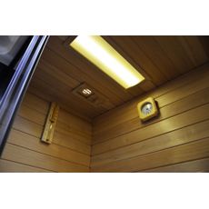 M-Spa - Sauna so suchou parou s funkciou hydromasáže 180 x 110 x 223 cm Pravá