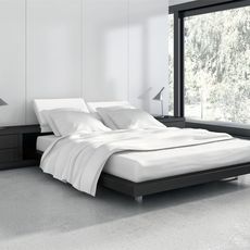 Faro Froté prestieradlo s gumou Vanille 90x200 cm biele