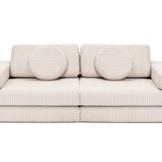 SHAPPY Skladacia penová pohovka SOFA MINI z menčestra Zvoľte farbu: Vanilková