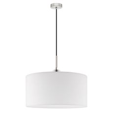 Eglo - LED  Luster na lanku TUNJA 1xE27/60W/230V biela
