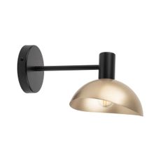 Nástenná lampa ARTIS 1xE14/40W/230V čierna/zlatá