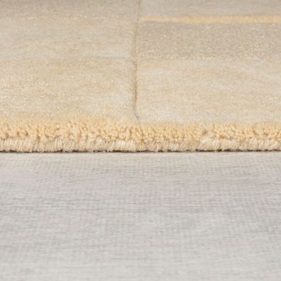 Flair Rugs , AKCIA: 60x230 cm Behúň Moderno Checkerboard Natural, béžová, obývacia izba