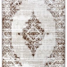 Hanse Home Kusový koberec Shine 105917 Retro Cream Brown - 57x90 cm
