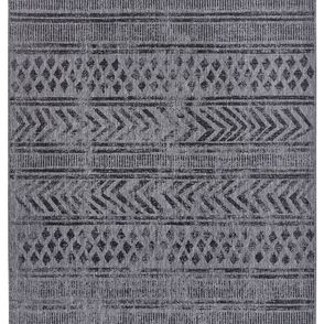 NORTHRUGS - Hanse Home koberce Kusový koberec Twin Supreme 105417 Biri Night Silver – na von aj na doma - 80x350 cm