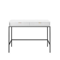 Piaski Toaletní stolek Nova 104 cm bílý/černý