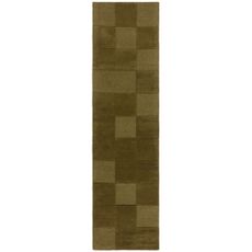 Flair Rugs koberce Behúň Moderno Checkerboard Green - 60x230 cm