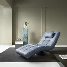 Kožené relaxačné kreslo VIRGINIA