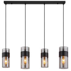 Globo 15718-4 - Luster na lanku SCARFINA 4xE27/60W/230V