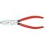 Kliešte na rozbíjanie skla 160 mm KNIPEX 91 51 160 - leštená hlava, plastové puzdrá
