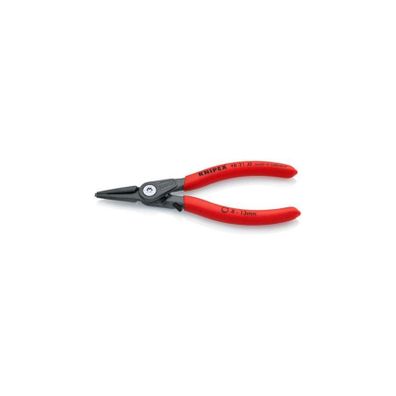 KNIPEX 48 31 J0 presné kliešte na poistné krúžky, 140 mm - sivý fosfát, protišmykový plast