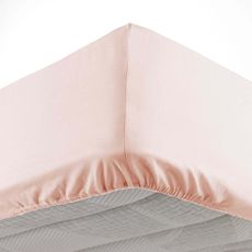 Ružová napínacia plachta z mikrovlákna 90x190 cm Oscar – douceur d'intérieur