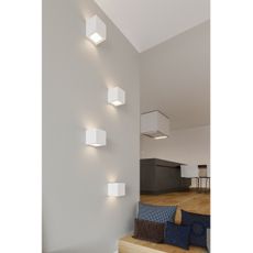 Sollux SL.0005 - Nástenné svietidlo LEO 1xE27/60W/230V biela