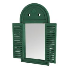 Vonkajšie zrkadlo s dreveným rámom 39x75 cm – Esschert Design