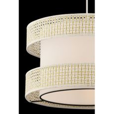 Závesné svietidlo HALO 1xE27/60W/230V krémové