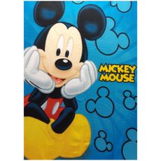 Detská fleecová deka Mickey Mouse - Disney - polar fleece s gramážou 170 gr./m2 - 100 x 140 cm