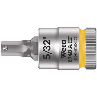 Wera 003385 Zyklop 1/4" 6-stranná zásuvka s bitom 5/32" typ 8740 A HF s funkciou držania - palce