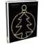 Vianočná závesná LED dekorácia Kerstball Tree 250 LED, 48 cm