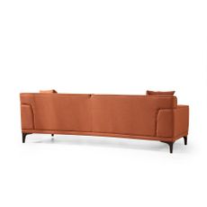 Trojmiestna pohovka Aria 212 x 69 cm, oranžová