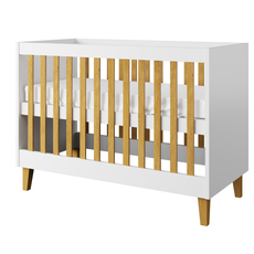 Kocot kids Detská postieľka Kubi 120x60 cm biela, varianta 60x120, bez šuplíků, bez matrace