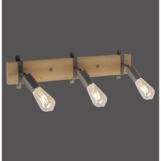 Leuchten Direkt 13473-79 - Nástenné bodové svietidlo SLAT 3xE27/40W/230V