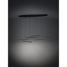 Eglo 39915 - LED Stmievateľný luster na lanku LINDOZA 6xLED/8,4W/230V 3000K