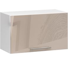 Ak furniture Závěsná kuchyňská skříňka Olivie W 60 cm bílá/cappuccino